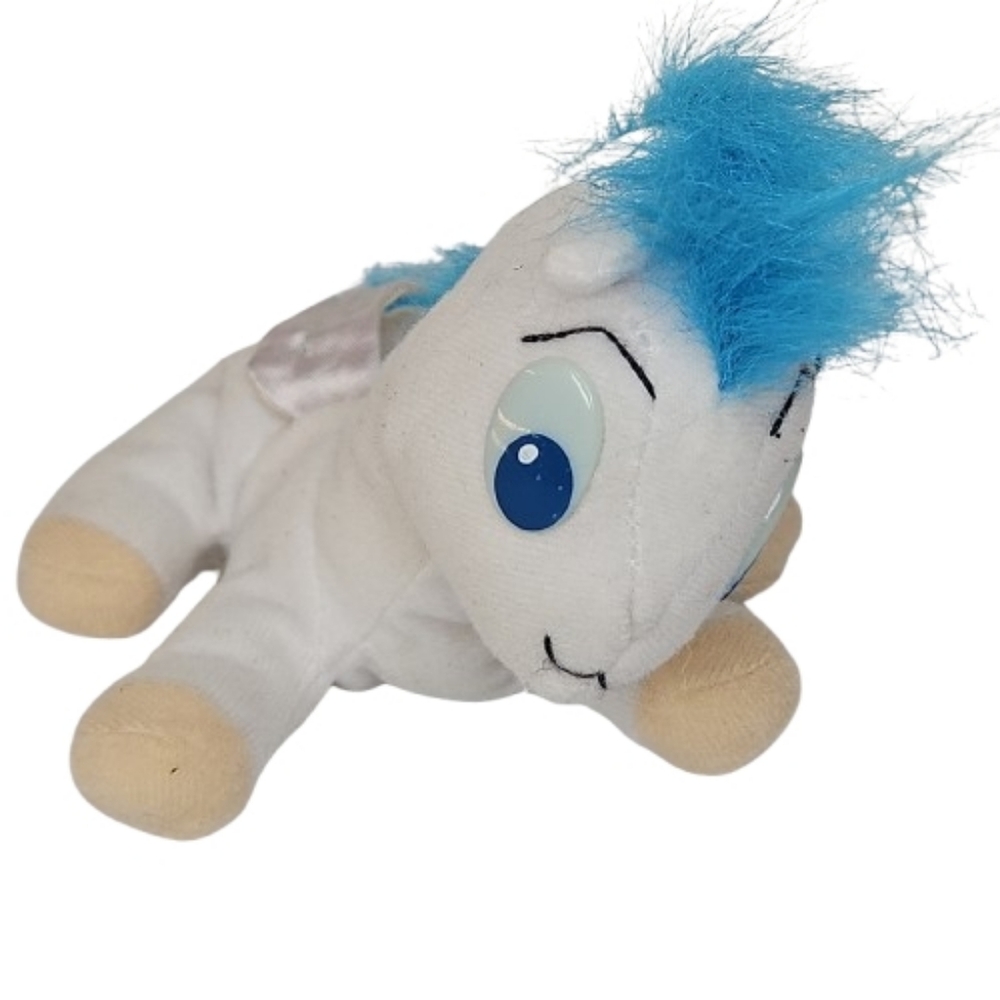 Vintage Disney Store Hercules Baby Pegasus Plush Applause Laying Down 6”